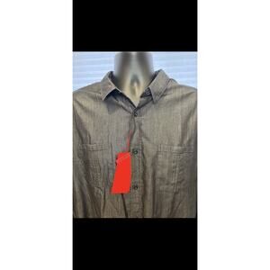 Hugo Hugo Boss Red Label ELET Men's XL BLACK Slim Fit Dress Shirt NWT $165